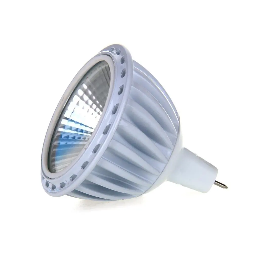 GU5,3/MR16 6W COB led лампа точков лампа с нажежаема жичка 420LM 60 ° 3000K Топло бяло DC 12V Изображение 1
