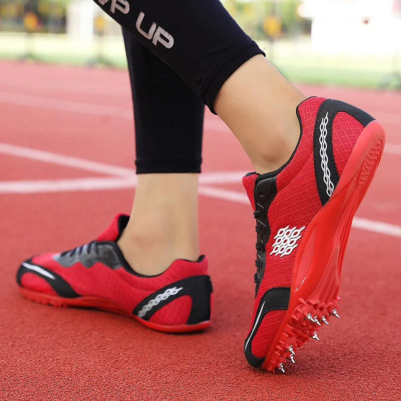 Мъжки и дамски лека обувки за лека атлетика, студентски маратонки за бягане, дишащи меш маратонки за бягане Изображение 3