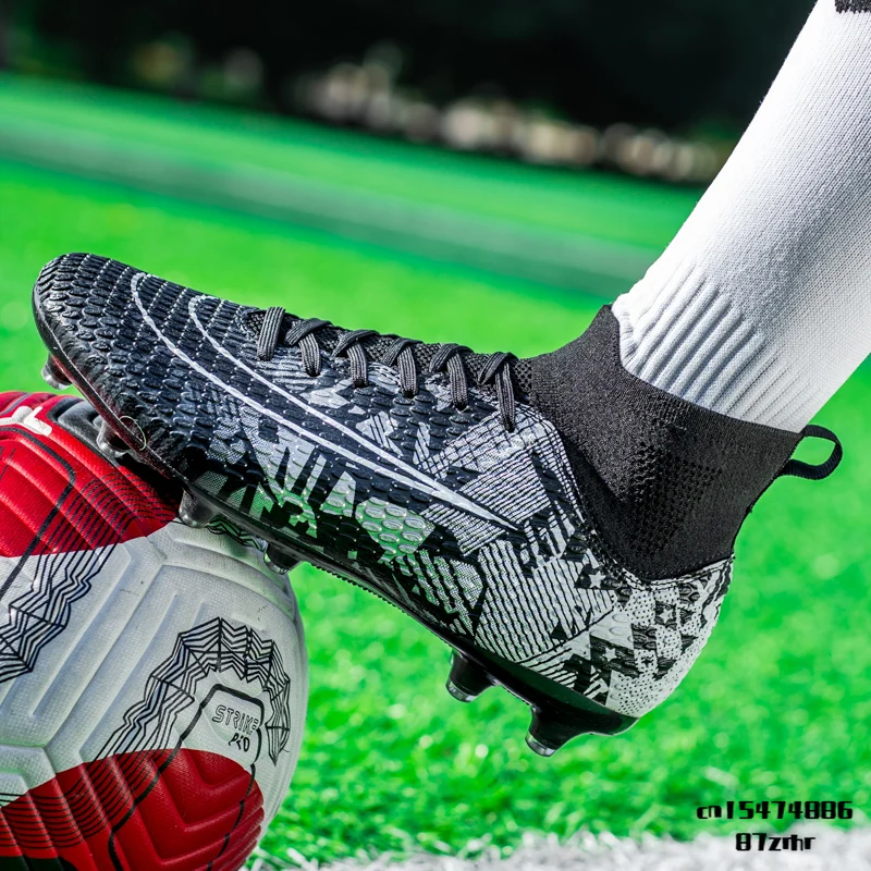 Футболни обувки, Оригинални футболни обувки, Мъжки, Детски Обувки, футболни Обувки, Обувки за футзала, обувки за момчета, тенис soccer hombre Изображение 3