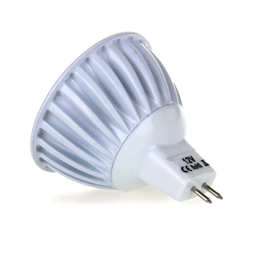 GU5,3/MR16 6W COB led лампа точков лампа с нажежаема жичка 420LM 60 ° 3000K Топло бяло DC 12V Изображение 3