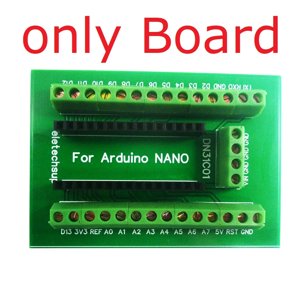 С винтова клеммной nuts за закрепване на DIN-шина, адаптерным модул за платка Arduino NANO Module Изображение 4