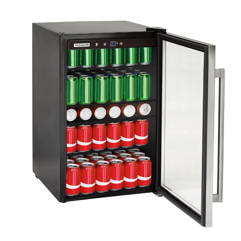 Хладилник за напитки Frigidaire обем 4,4 куб. метра за 126 кутии, EFMIS155, Неръждаема стомана Изображение 4