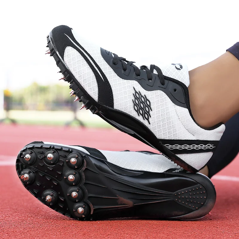 Мъжки и дамски лека обувки за лека атлетика, студентски маратонки за бягане, дишащи меш маратонки за бягане Изображение 5