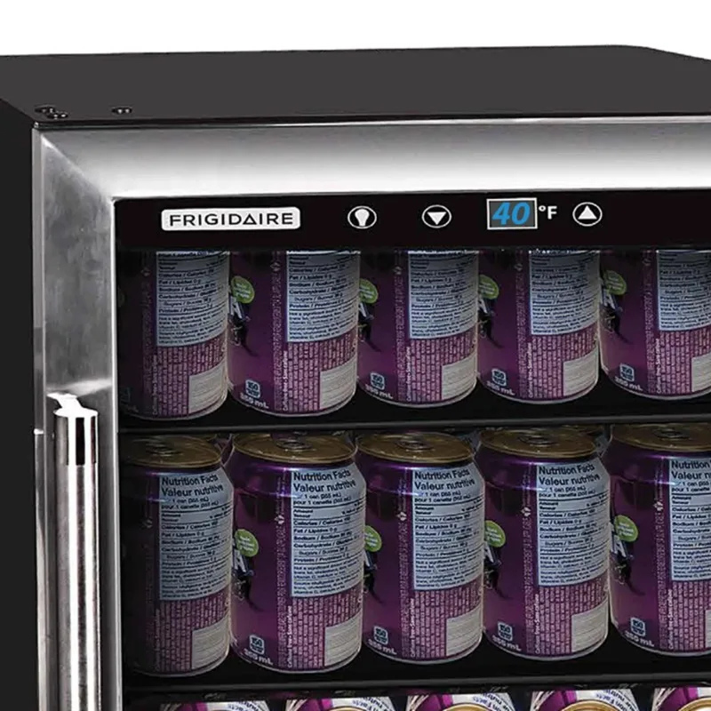 Хладилник за напитки Frigidaire обем 4,4 куб. метра за 126 кутии, EFMIS155, Неръждаема стомана Изображение 5